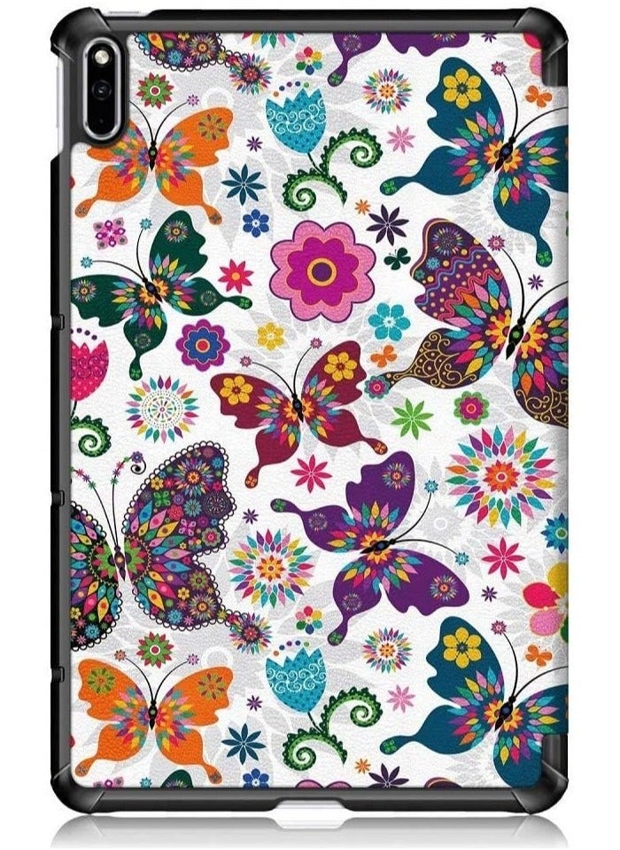 Case compatible with Huawei MatePad 10.4 inch  Honor V6, Multi-Angle Viewing Stand with Auto Wake/Sleep case cover fits Huawei MatePad 10.4 inch  Honor V6 (MatePad 10.4, erfly) - Image 2